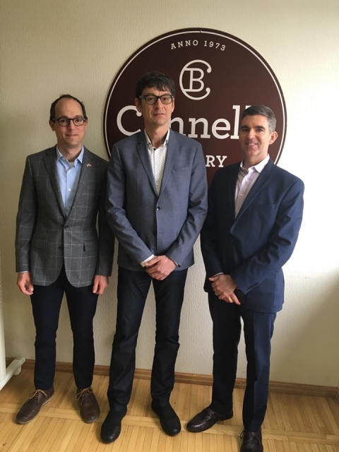 US Embassy Representatives Visiting Cannelle Bakery