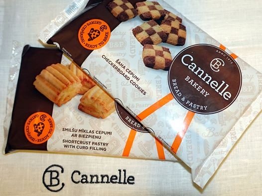 Cannelle Bakery jaunie produkti