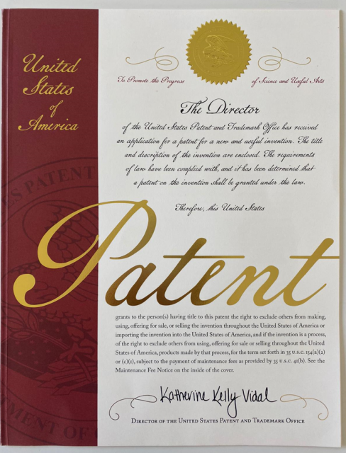 Iegūts ASV patents The American Bagel